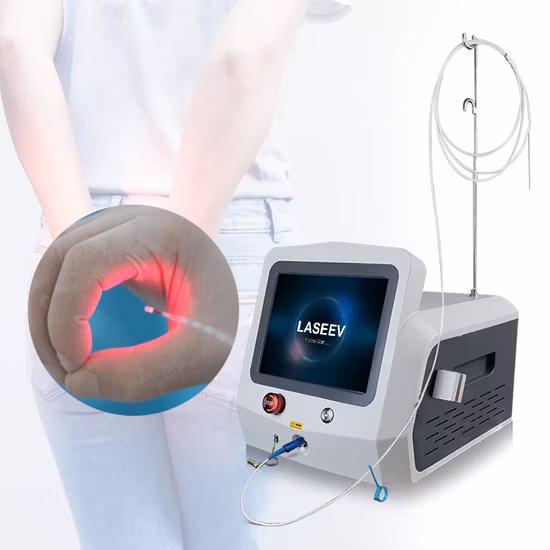 Triangel 980nm 1470nm Laser Lipolysis Endolift Laser Device with Medical CE Liposuction Laser Surgery Facial Lifting Machine